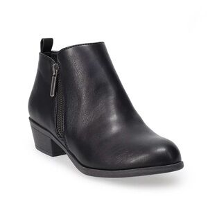 Sonoma Millo Black Ankle Boots NWT
